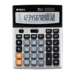 晨光ADG98716办公宽屏计算器白色 11.9元 - 86线报