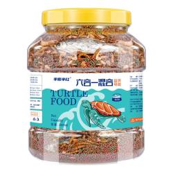半紫半红六合一龟粮500ml桶装中颗 9.58元 - 折送网