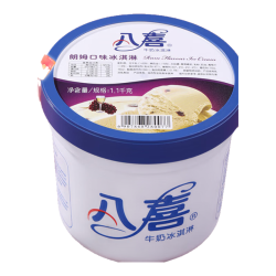 八喜冰淇淋朗姆口味1100g*1桶家庭装生牛乳冰淇淋大桶 71.57元 - 线报酷