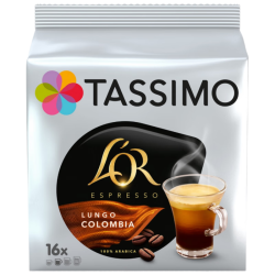TASSIMO荷兰LOR长萃浓缩胶囊咖啡16颗买一赠一合计32颗 7.52元 - 86线报