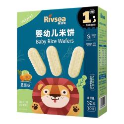 禾泱泱婴幼儿米饼国产版蔬菜味32g 6.3元 - 86线报