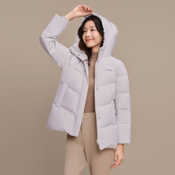 波司登奥莱冬季休闲百搭舒适简约短款连帽羽绒服外套 434.52元 - 线报酷