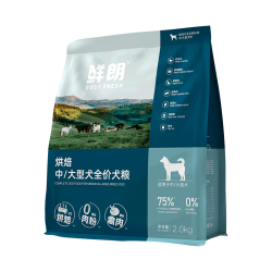 鲜朗低温烘焙犬粮中/大型犬粮2kg*4 336.38元 - 86线报