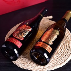 茅台山海凤凰葡萄酒干红+干白750ml*2礼盒装 152.09元 - 线报酷