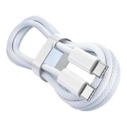 双头type-c PD60W 数据线1.5m 拍2件 13.8元 - 86线报