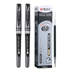 晨光大笔画1.0中性笔黑色2支+笔芯20支 9.8元 - 86线报