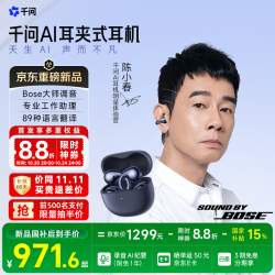 千问 QW_SE01耳夹式蓝牙耳机 971.65元 - 86线报
