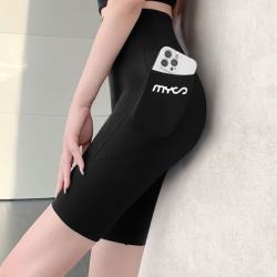 FOURDATRY鲨鱼裤女夏季薄款紧身收腹提臀口袋手机瑜伽健 18.65元 - 86线报