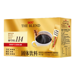 UCC便携装冻干速溶咖啡114便携装60p盒装120g 19.1元 - 线报酷