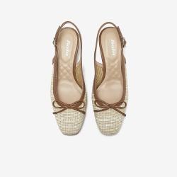 Bata羊皮编织羊皮包头编织凉鞋女款优雅通勤AOJ24AH5 223.55元 - 美泡泡 Bata羊皮编织羊皮包头编织凉鞋女款优雅通勤AOJ24AH5 223.55元 - 美泡泡