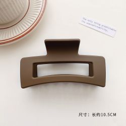 拉福韩国网红简约发夹咖色方形款LF2441 8.33元 - 86线报