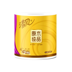 清风金装原木纯品卷纸4层180g*27卷 49.76元 - 线报酷 清风金装原木纯品卷纸4层180g*27卷 49.76元 - 线报酷
