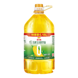 金龙鱼非转基因零反式脂肪压榨玉米胚芽油6.18L 57.94元 - 线报酷