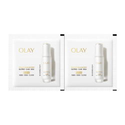 OLAY全新水光小白瓶精华液1.5ml*2 2.9元 - 线报酷
