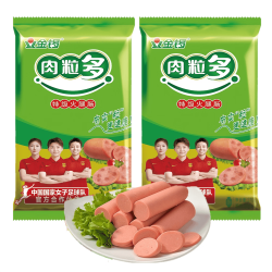 金锣肉粒多香肠30g*9支*2袋 6.11元 - 86线报