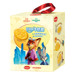 ROMA疯狂动物城2联名DHA牛奶饼干352g礼盒 12.9元 - 86线报