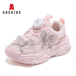 ABCKIDS ABC KIDS儿童运动鞋2026秋季新款蝴蝶甜美可爱耐磨女童运动休闲鞋粉色 89元 - 86线报