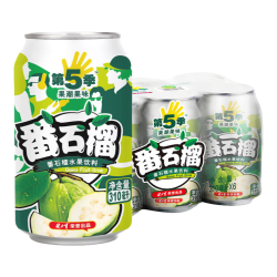 健力宝番石榴芭乐口味水果饮料310ml*6罐 13.9元 - 86线报