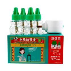李字无味电热蚊香液32ml*3瓶+20ml*1瓶+加热器1200小时 12.25元 - 86线报