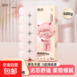 丽邦5层56g/卷*12卷680克 3.9元 - 美泡泡 丽邦5层56g/卷*12卷680克 3.9元 - 美泡泡