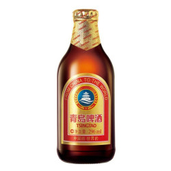 青岛啤酒小棕金黄啤296ml*6瓶 19.9元 - 86线报
