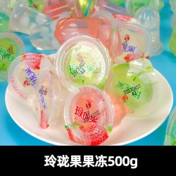 蜡笔小新玲珑果冻500g草莓荔枝苹果味混合 6.87元 - 86线报