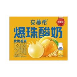 伊利安慕希希腊酸奶黄桃爆珠燕麦酸奶200g*8瓶/整箱6月产 37.92元 - 86线报