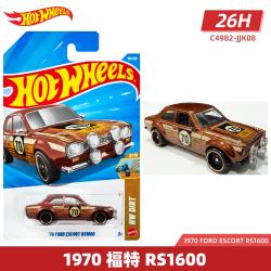 Hot Wheels合金小车26G&H批次1970福特RS1600 10.9元 - 86线报
