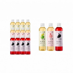 喜茶轻果茶柚柚蔓越莓葡萄饮料混合口味450ml*12瓶 24.12元 - 86线报