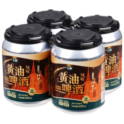 七鲜黄油风味精酿啤酒250mL4罐 14.9元 - 86线报