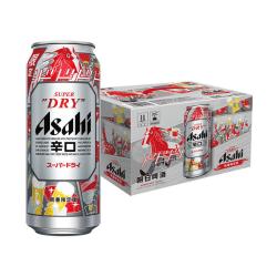 朝日啤酒超爽啤酒500ml*12罐 下单2件凑单1件实付低至136.6元 - 86线报