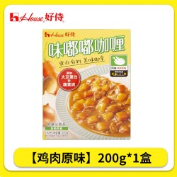 好侍百梦多咖喱味嘟嘟咖喱鸡肉原味200g*1盒 7.5元 - 美泡泡
