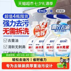 蓝月亮油污克星油污净厨房重油污清洁剂去油污油烟净 18.56元 - 86线报
