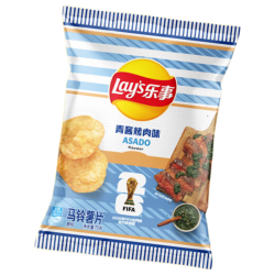 乐事青酱烤肉味薯片70g袋装 1.32元 - 86线报