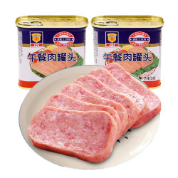梅林B2上海梅林午餐肉罐头340g*2罐 18.9元 - 86线报