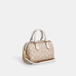 COACH新款女包ROWAN迷你波士顿包斜挎包CW329七夕礼物 1358元 - 86线报