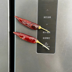 赋闲辣椒磁吸摆件智能门锁装饰磁贴个性diy2026马年新款门贴干辣椒冰箱贴-1个 16.88元 - 86线报
