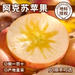 福瑞达新疆阿克苏冰糖心苹果新鲜水果当季整箱丑苹果红富士应季官方正品 15.8元 - 线报酷