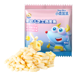 小鹿蓝蓝芝士泡芙条21g 1.9元 - 美泡泡