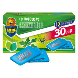 超威 电热蚊香片 艾草清香型 30片 京东此款目前活动售价13.9元 - 86线报