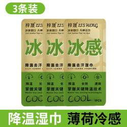 降温冰巾湿巾加大款1片*3包 5.99元 - 86线报