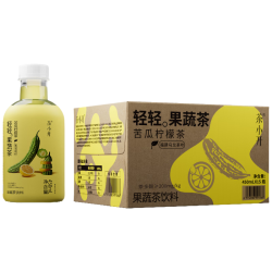 茶小开苦瓜柠檬茶果蔬茶饮料450ml*15瓶 19.5元 - 86线报