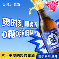会稽山起泡黄酒香缤系列原味290ml单瓶装 6元 - 美泡泡 会稽山起泡黄酒香缤系列原味290ml单瓶装 6元 - 美泡泡