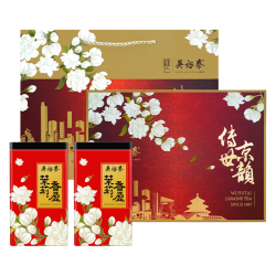 吴裕泰花草茶茉莉花茶传世京韵茉莉香盈礼盒360g六窨浓香茶叶礼盒茶礼 105元 - 86线报