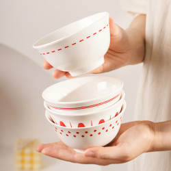 肆月饭碗4.5英寸4只装 6.85元 - 线报酷