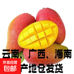 海南贵妃芒新鲜芒果150-200g5斤 11.9元 - 86线报