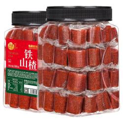每果时光山楂卷500g罐装果丹皮铁山楂片蜜饯果脯果干燕山特产零食 9.22元 - 86线报