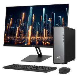 惠普星Desk Slim i5-14400 8G+512GB SSD 23.8英寸台式电脑主机 - 86线报