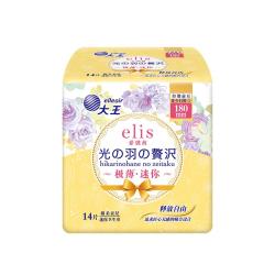 elis大王迷你卫生巾日用光羽奢适极薄棉柔180mm14片瞬吸护垫姨 2.27元 - 线报酷