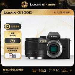 Panasonic G100D M43画幅微单相机 25mmF1.7定焦镜头 - 86线报